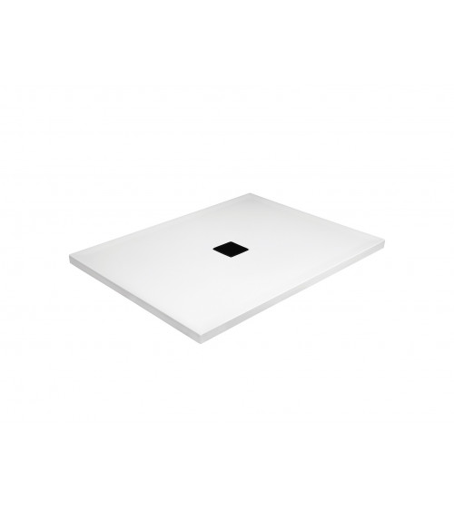 Plato de ducha extraplano NOX ULTRASLIM rectangular 100/120/130/140 x 80/90 cm blanco-negro