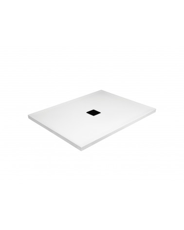 Plato de ducha extraplano NOX ULTRASLIM rectangular 100/120/130/140 x 80/90 cm blanco-negro