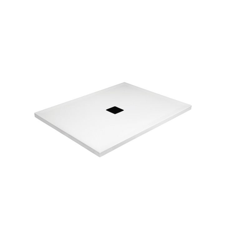 Plato de ducha extraplano NOX ULTRASLIM rectangular 100/120/130/140 x 80/90 cm blanco-negro