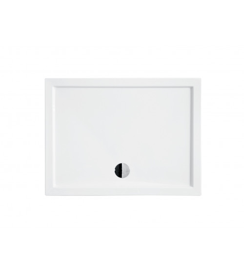 Piatto doccia extrapiatto ALPINA SLIMLINE rettangolare 100/120 x 80/90 cm bianco