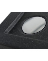 Piatto doccia Barone 90x90x5.5 bianco rotondo acrilico di 1/4 cm