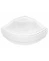 Plato de ducha DIPER I semicircular 80x80 cm et 90x90 cm blanco
