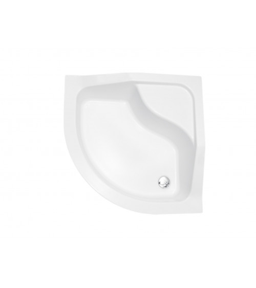 OLIVER I piatto doccia semicircolare 80x80 cm e 90x90 cm bianco