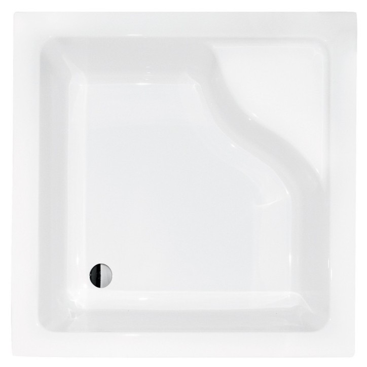Base de duche quadrada IGOR 80x80 cm e 90x90 cm branco