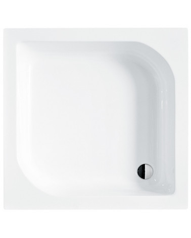 ARES vierkante douchebak 70x70/80x80/90x90 cm wit
