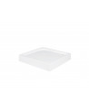 Receveur de douche extra-plat AQUARIUS SLIMLINE carré 80x80 cm et 90x90 cm blanc