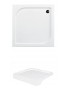 Plato de ducha extraplano AQUARIUS SLIMLINE cuadrado 80x80 cm et 90x90 cm blanco