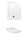 Plato de ducha extraplano ALPINA SLIMLINE rectangular 100/120 x 80/90 cm blanco