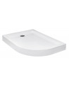 Receveur de douche extra-plat ALPINA SLIMLINE rectangulaire 100/120 x 80/90 cm blanc