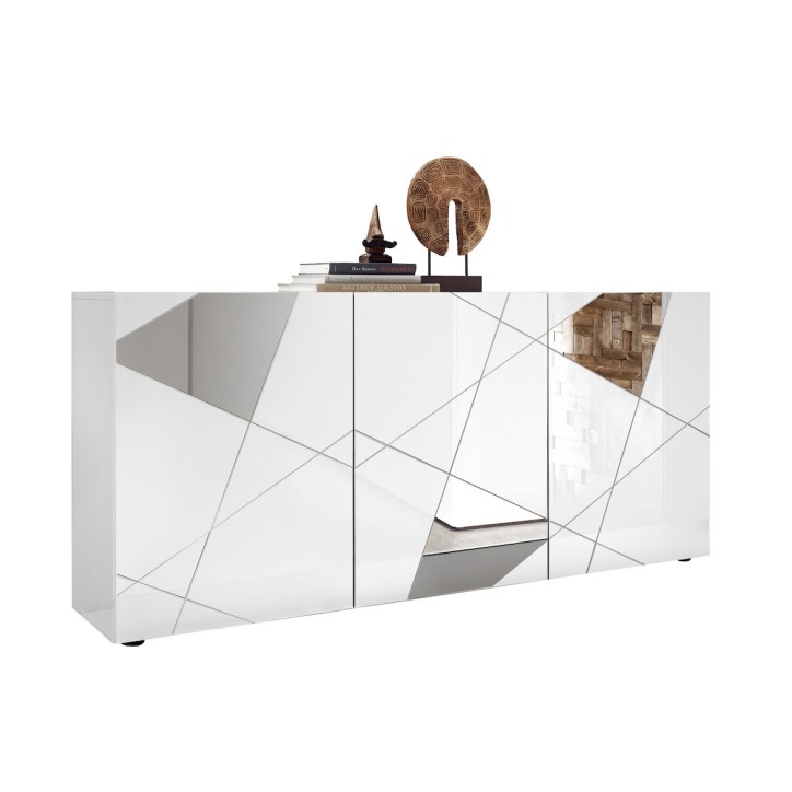 Dressoir VITTORIA wit laqué 181 cm