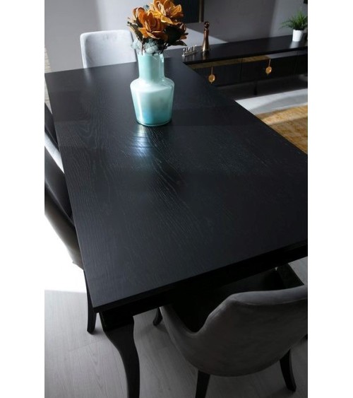 Salle à manger KEOPS Noir et doré