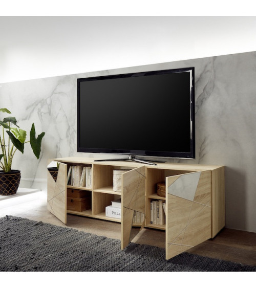 Mueble TV VITTORIA roble Sonoma 181 cm