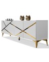 Buffet DIAMOND BLANC 4 portes 220 cm