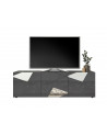 Meuble TV VITTORIA gris anthracite 181 cm