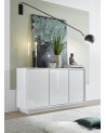 A buffet BASIC 210 cm bianco / antracite