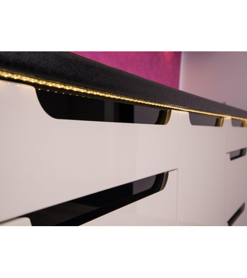 Ensemble Cuisine en L GOYA PREMIUM LINE blanc