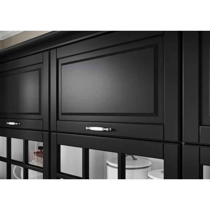 Conjunto muebles de cocina MONIUSZKO PREMIUM LINE negro 300 cm