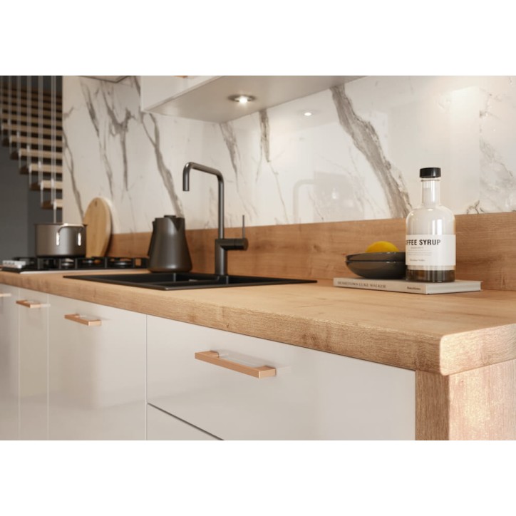 Set da cucina OSCAR TREND LINE bianco 290 cm