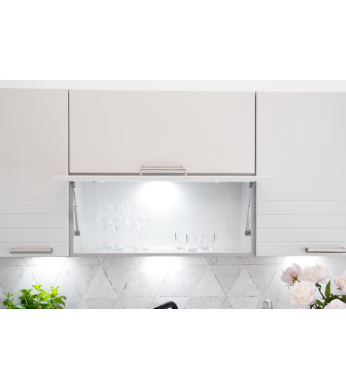 Conjunto de cozinha PAULA CLASSIC LINE branco mate 210 cm