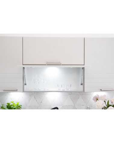Conjunto de cozinha PAULA CLASSIC LINE branco mate 210 cm