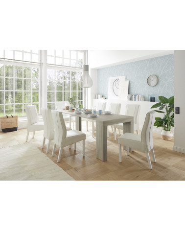 FRANCESCA uittrekbare tafel / console elm 46x78x90cm