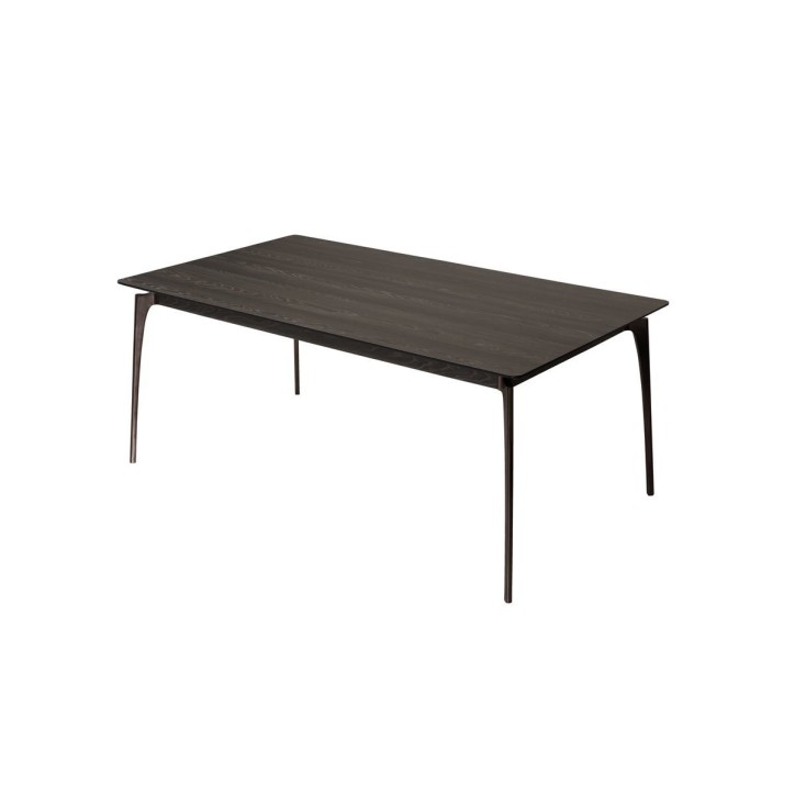 Salle à manger SOHO noyer foncé et crème