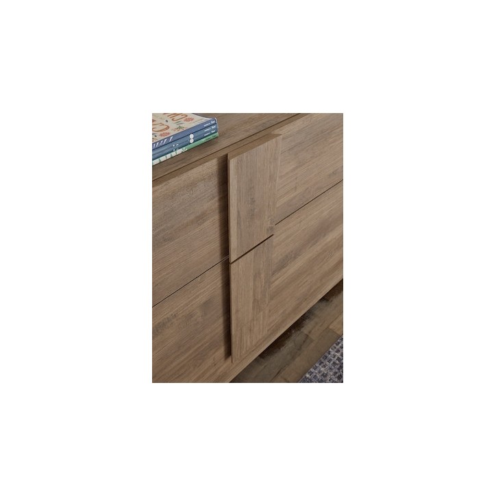 Mueble Tv 1 puerta y 2 cajones JUPITER madera acabado mercurio 182 cm