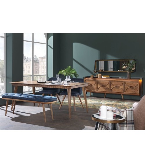 Salle à manger CURVE noyer