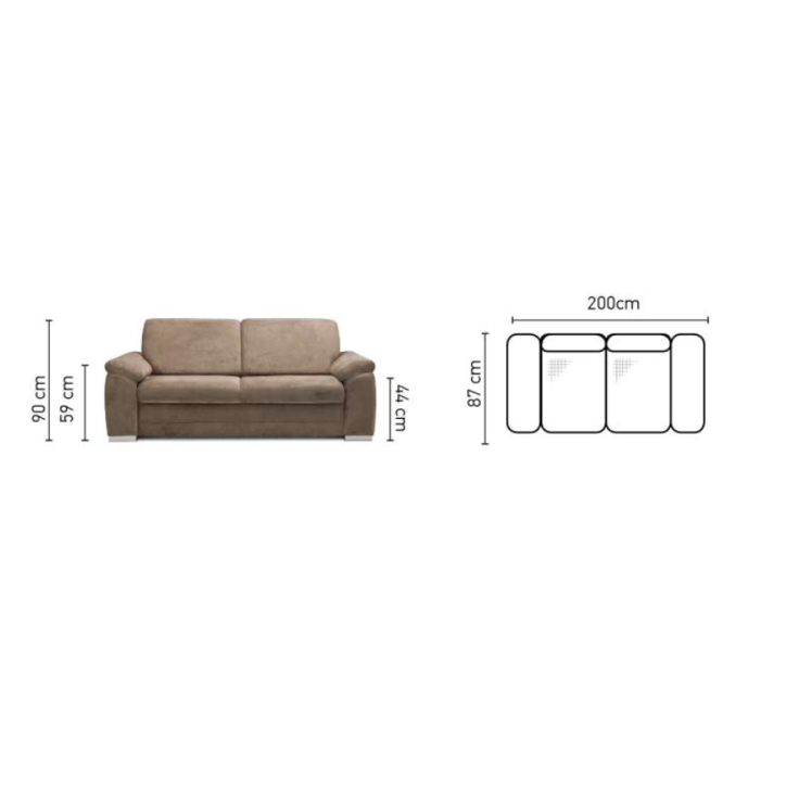 Canapé BARELLO 3 200 cm
