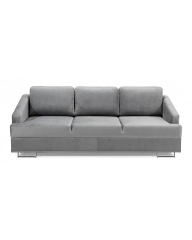 Sofá-cama BUCCO 3DL cinzento 225 cm