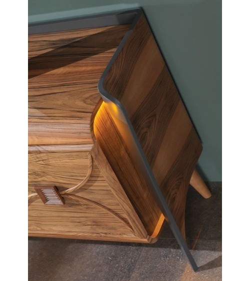 Salle à manger CURVE noyer