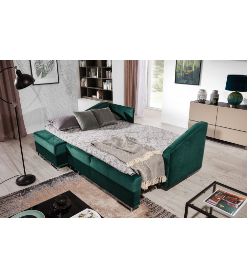 Divano letto BUCCO 3DL grigio 225 cm