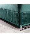 Canapé d'angle convertible BUCCO vert 225 x 160 cm