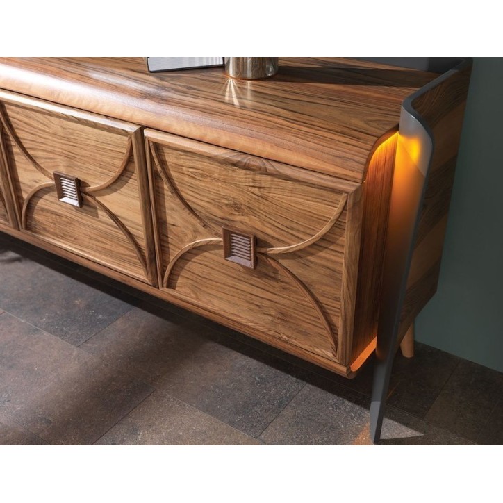 Salle à manger CURVE noyer