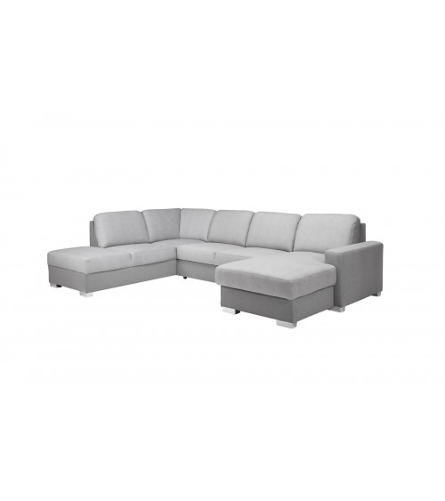 Hoekbank CHANTAL grijs 325 x 220 cm