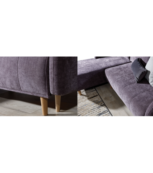 DOMI hoekslaapbank L 230 x 163 cm