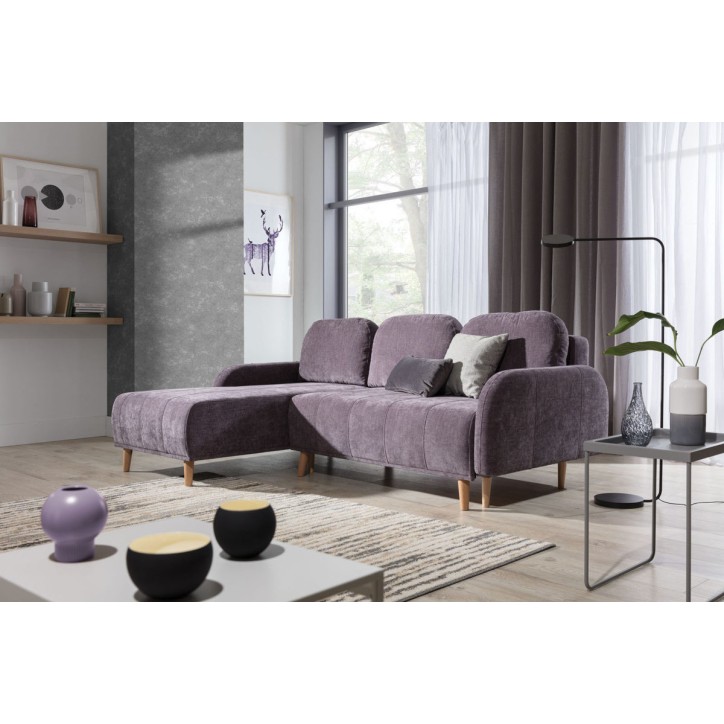 Canapé d'angle convertible DOMI L 230 x 163 cm