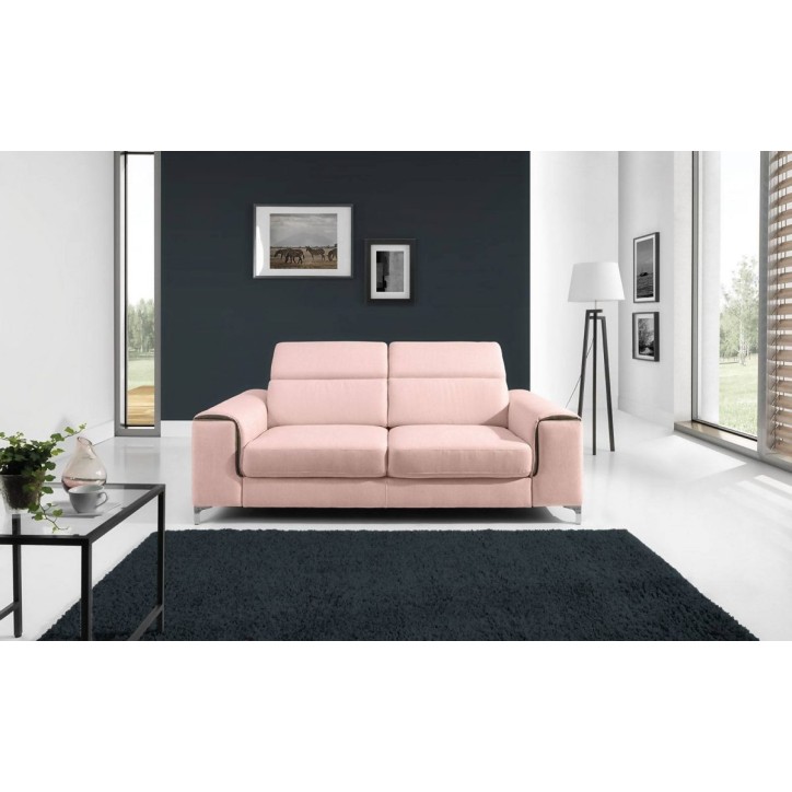 Divano GENOVA 2 rosa 176 cm