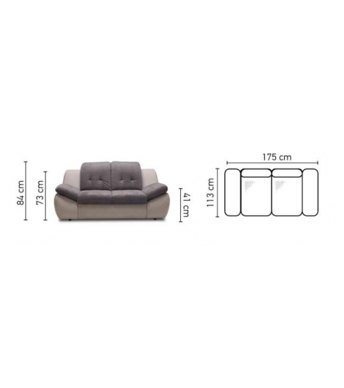 Canapé MELLO 2 175 cm