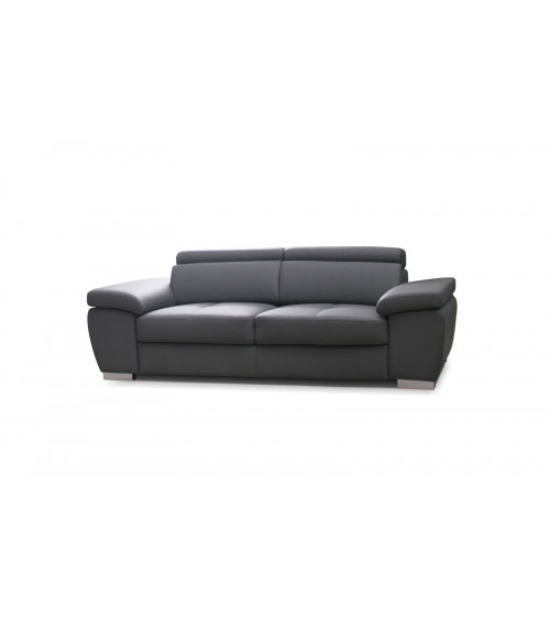Canapé ROSSO 2 gris 185 cm
