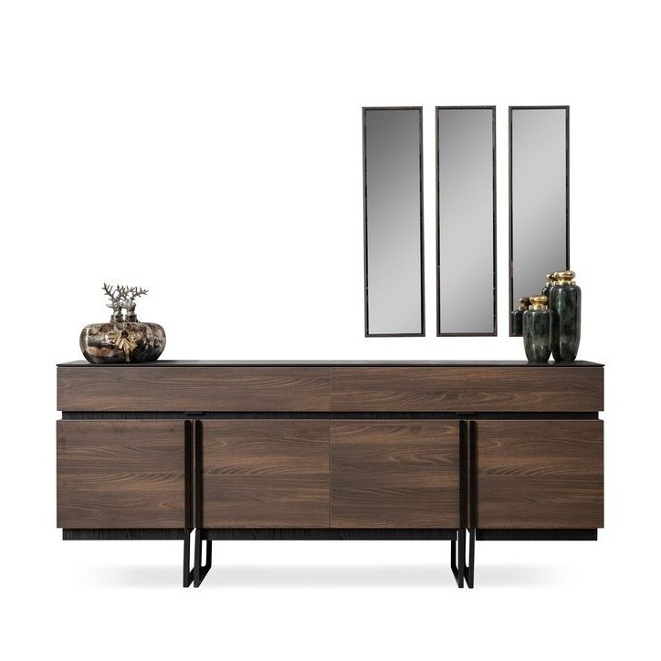 Salle à manger ARAL Bois - noir