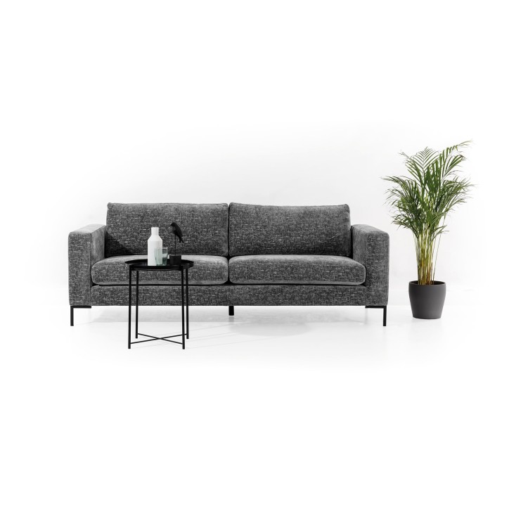 Sofá ROTTERDAM 3 cinzento 230 cm