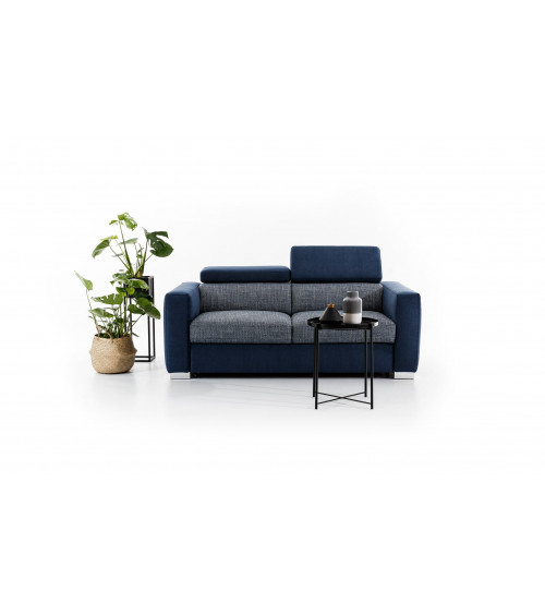 Sofá VENTO 2 gris-azul 160 cm