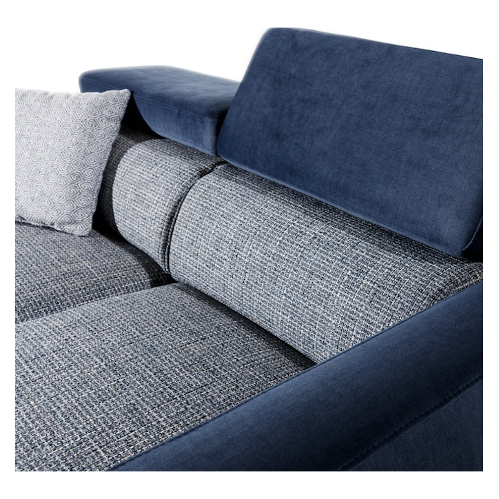 VENTO 2 divano grigio-blu 160 cm VENTO 2 divano grigio-blu 160 cm