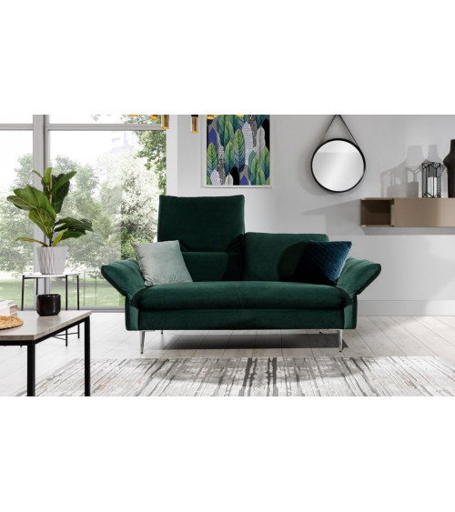 Sofá VINO 2 verde 160 cm