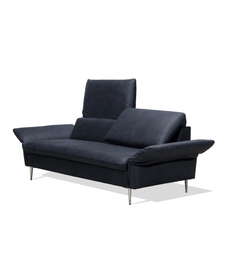 Canapé VINO 2,5 noir 190 cm