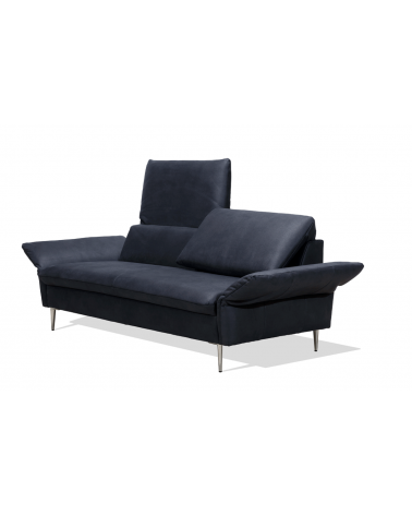 Canapé VINO 2,5 noir 190 cm