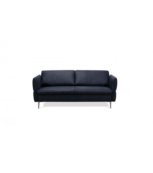Sofa VINO 2,5 zwart 190 cm