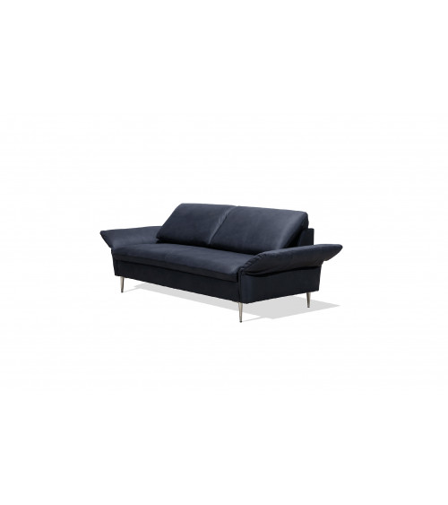 Sofa VINO 2,5 zwart 190 cm