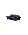 Canapé VINO 2,5 noir 190 cm